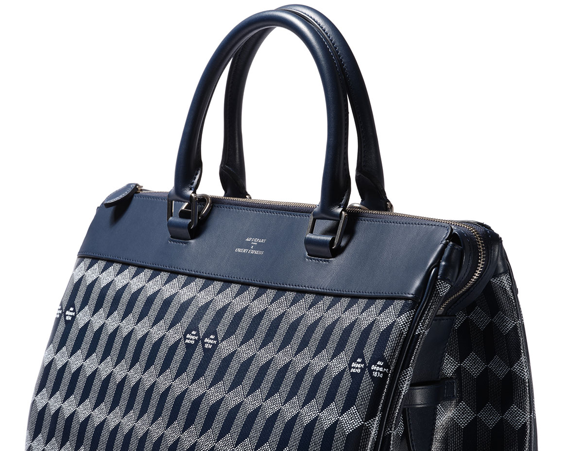 Orient Express Au Départ Vertical Travel Tote - Travel Has Never