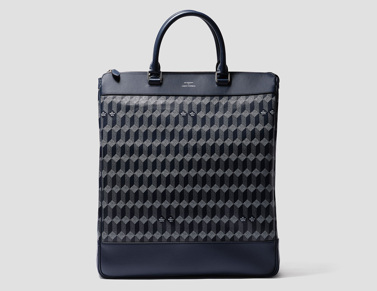 Orient Express Au Départ Vertical Travel Tote - Travel Has Never